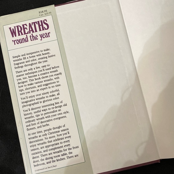 Wreaths 'Round the Year by Dawn Cusick & Rob Pulleyn - used - Picture 3 of 8